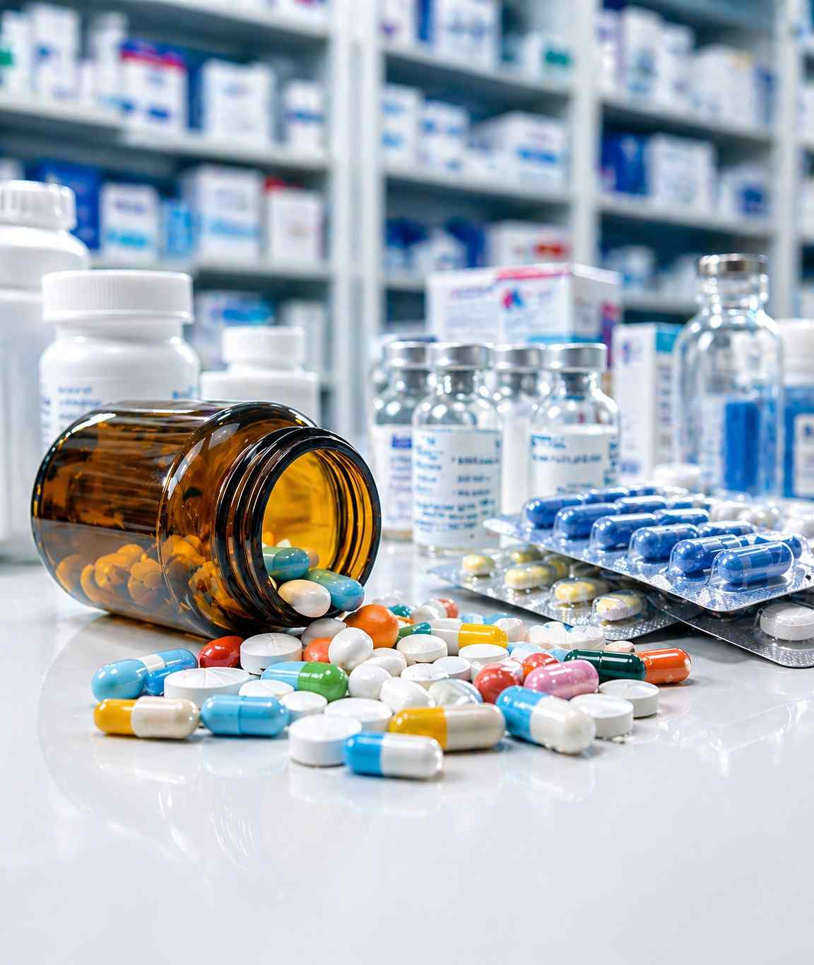 Pharmaceutical medicines, tablets and capsules