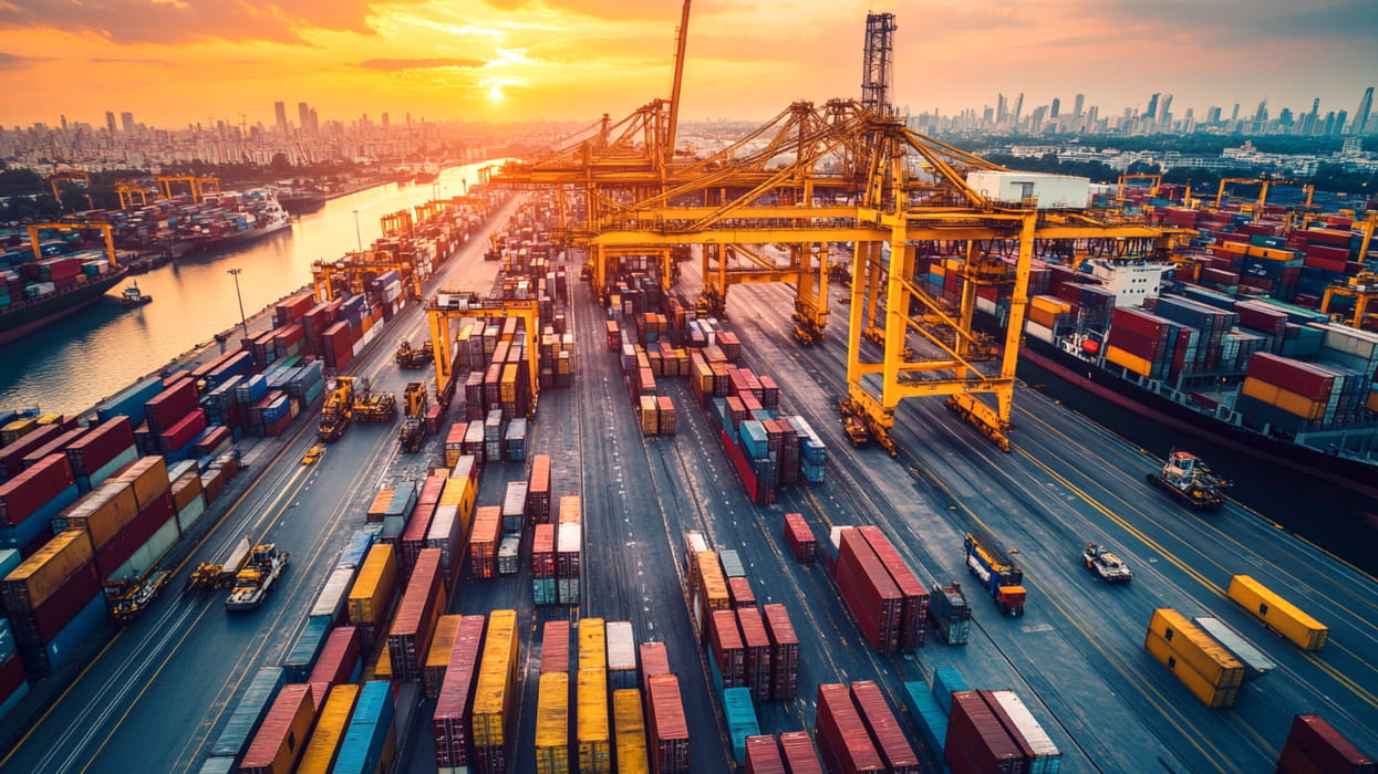 Global logistics and B2B supply operations